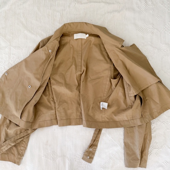 Wyeth Jude Jacket Cropped Trench Shopbop Small - Picture 2 of 10